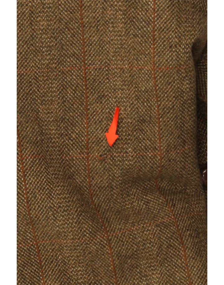 HUSKY Pardessus Homme IT 48 Chevrons Marron Moyen