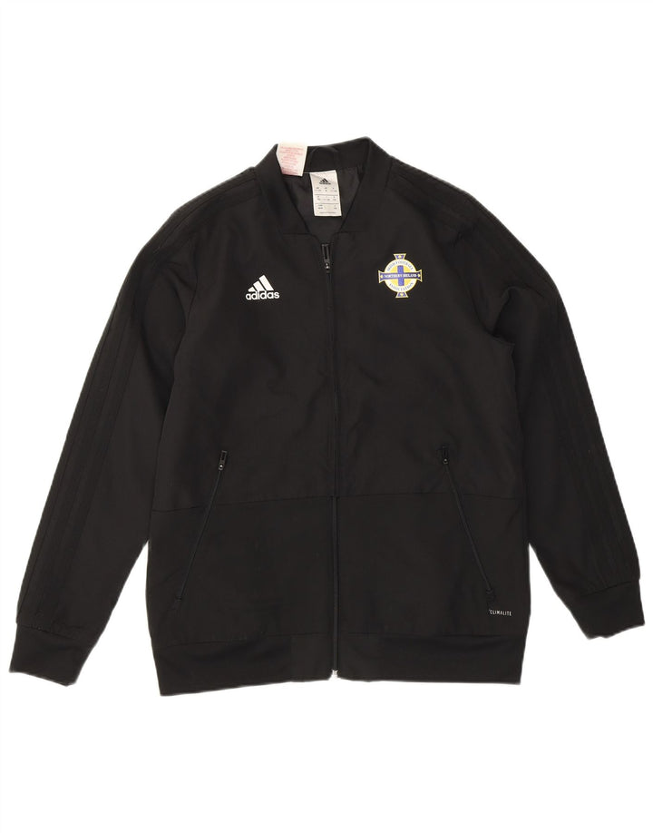 Veste de survêtement Adidas Garçon 11-12 ans Noir Polyester