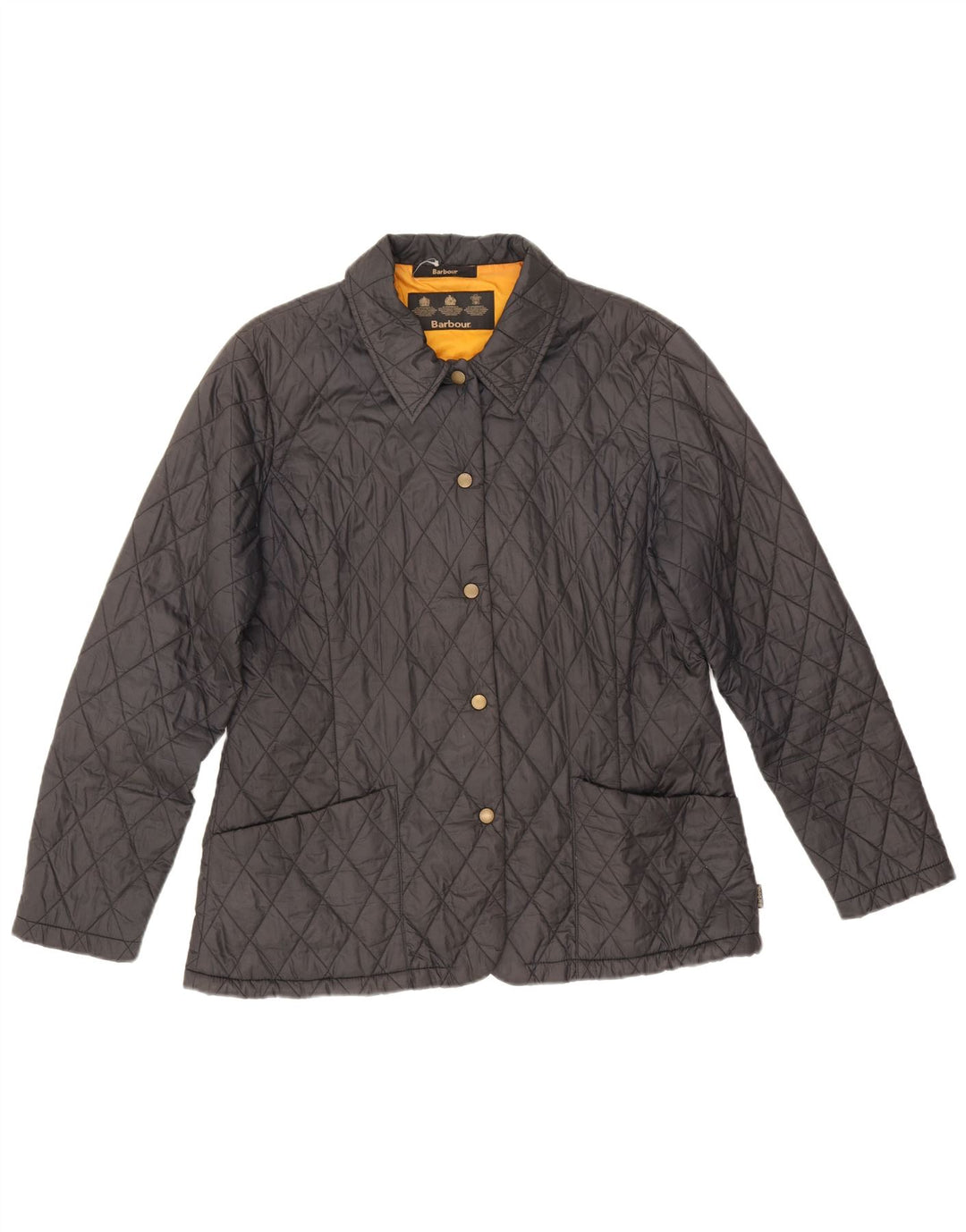 Barbour Veste matelassée pour femme UK 14 Large Noir