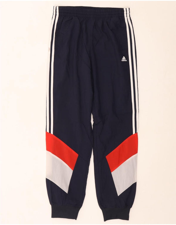 Adidas Pantalon de Survêtement Garçon Joggers 13-14 ans Bleu Marine Colourblock