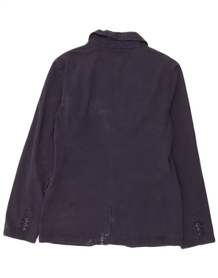 Tommy Hilfiger Veste Blazer 2 Boutons Garçon 15-16 ans Bleu Marine Coton