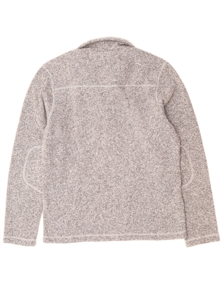 The North Face Veste de survêtement pour homme Petit polyester moucheté gris