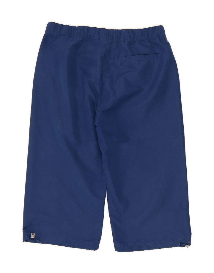 PUMA Womens Bermuda Sport Shorts UK 12 Medium Navy Blue Polyester Vintage Puma and Second-Hand Puma from Messina Hembry 