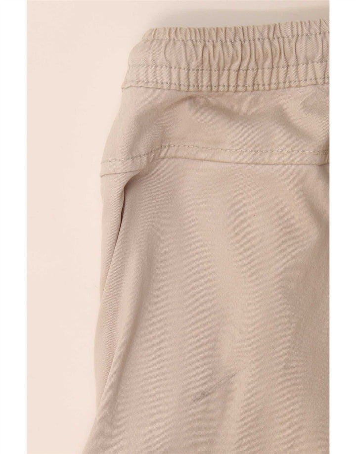 Zara Pantalon Cargo Crop Joggers Homme Moyen W30 L26 Gris Coton