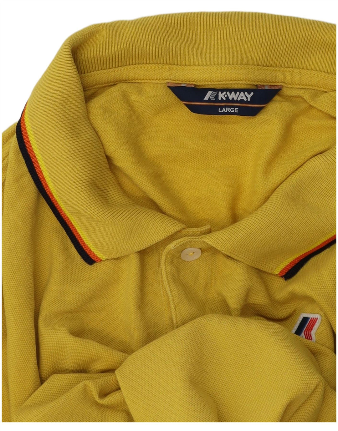 K-WAY Polo Homme Grand Jaune