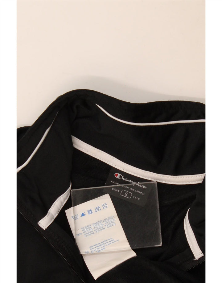 CHAMPION Veste de Survêtement Coupe Ample pour Homme Petit Noir Rayé Polyester