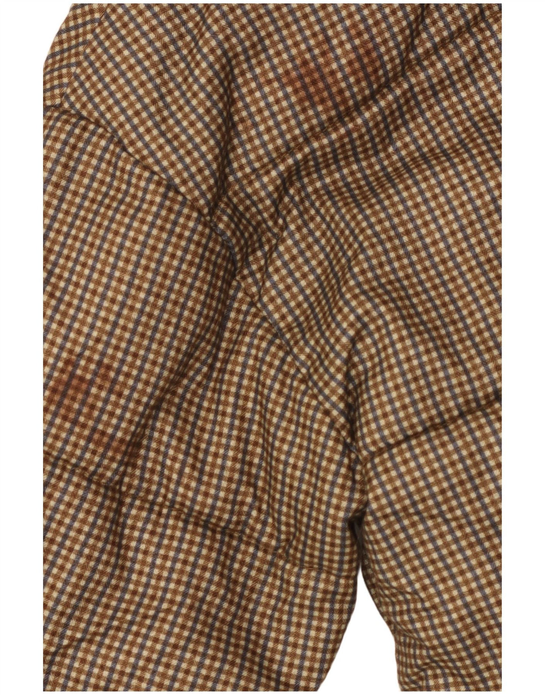 Jack & Jones Veste matelassée pour homme UK 36 Petit carreaux marron Polyester