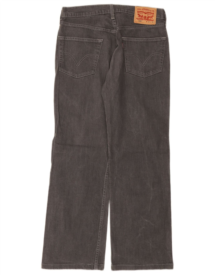 Levi's Jean Droit 506 Homme W32 L28 Gris Coton