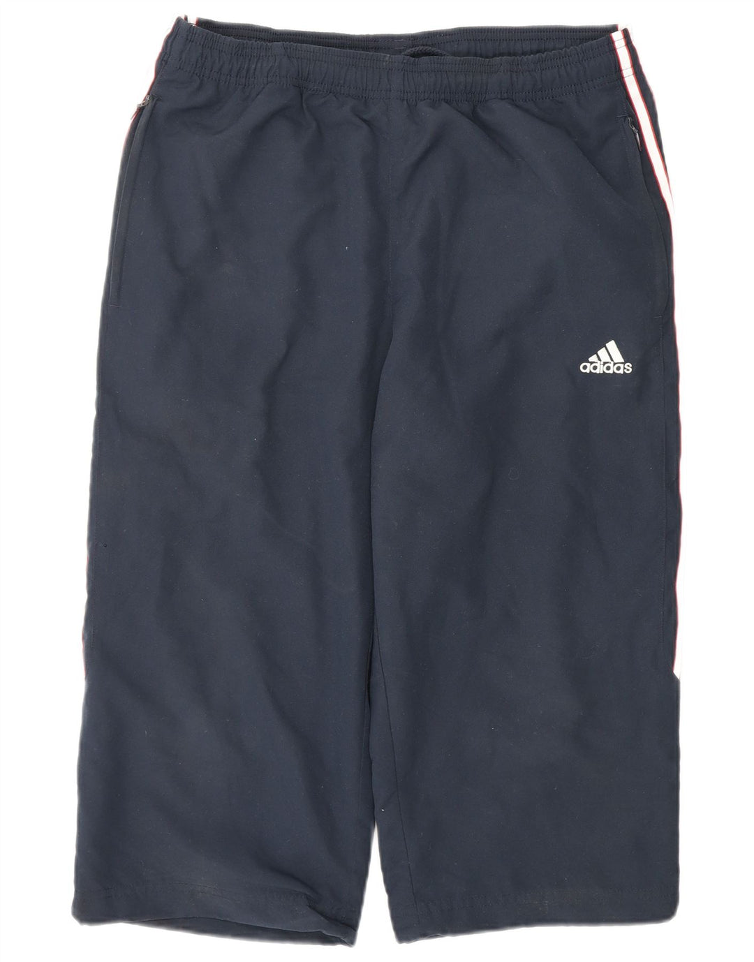 Adidas Bermuda Sport Short Homme Bleu Marine Moyen Polyester