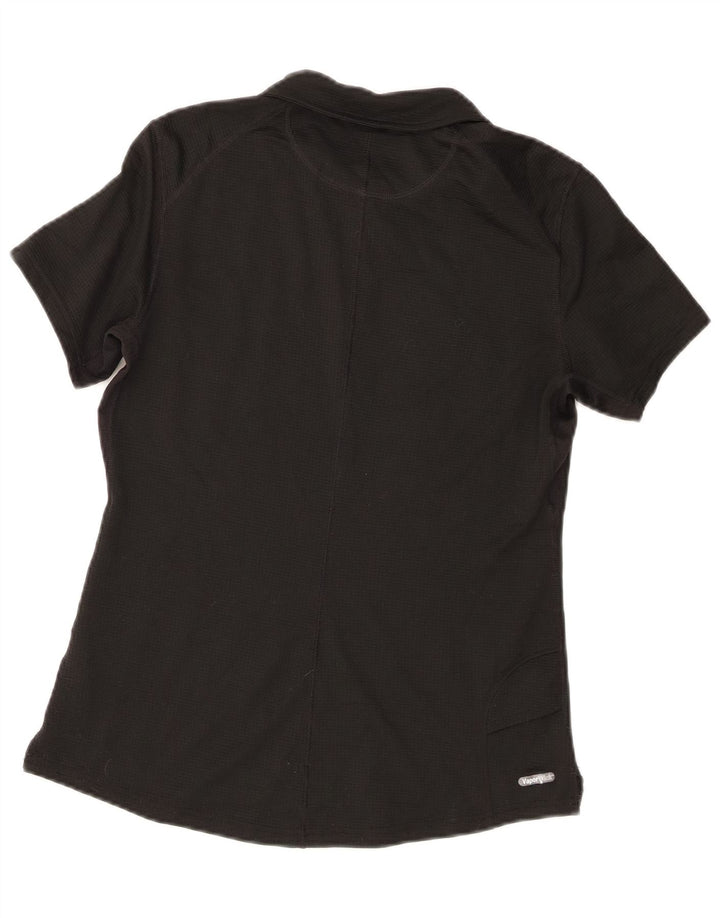 The North Face Polo Femme UK 12 Medium Noir Polyester
