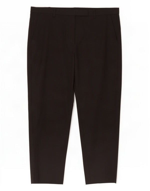 Marks & Spencer Pantalon court fuselé pour femme UK 18 XL W38 L25 Noir