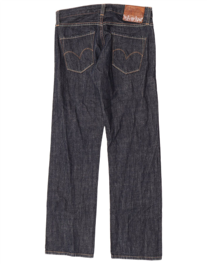 Levi's Jean Droit Femme W30 L31 Bleu Marine Coton