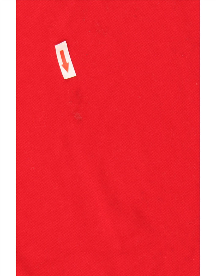 Sergio Tacchini Polo Homme IT 56 2XL Rouge Coton