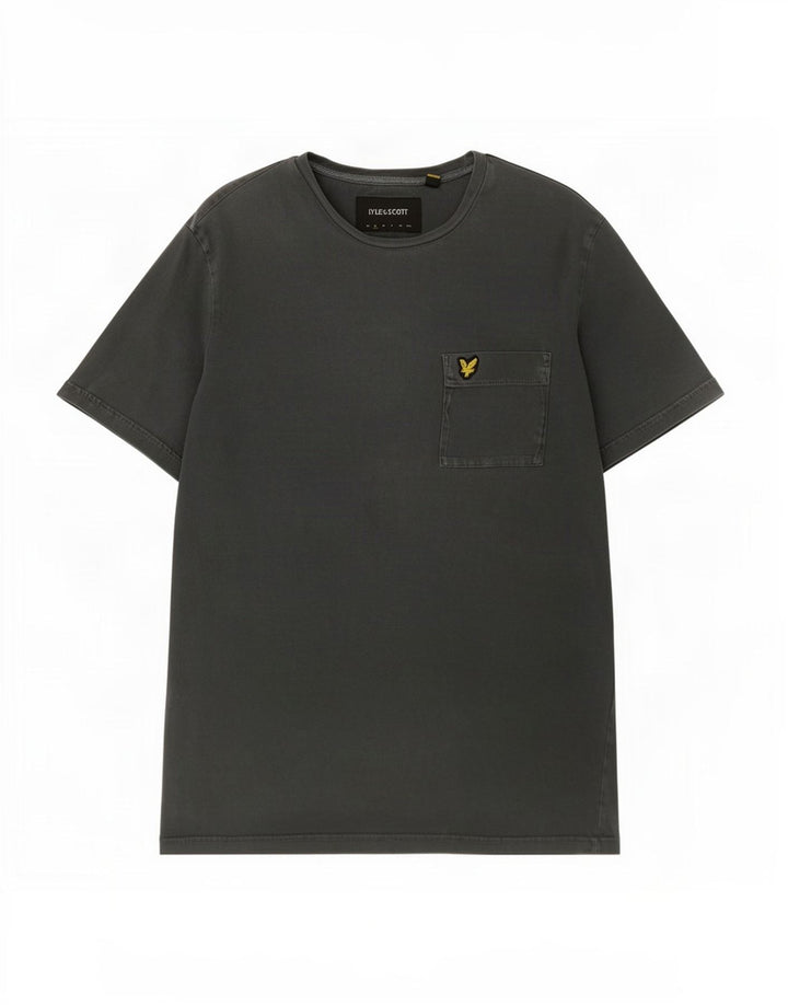 Lyle & Scott T-Shirt Homme Petit Gris Coton