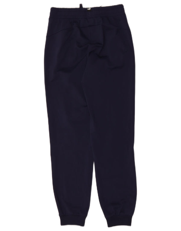 Puma Pantalon de Survêtement Garçon 11-12 ans Bleu Marine Polyester