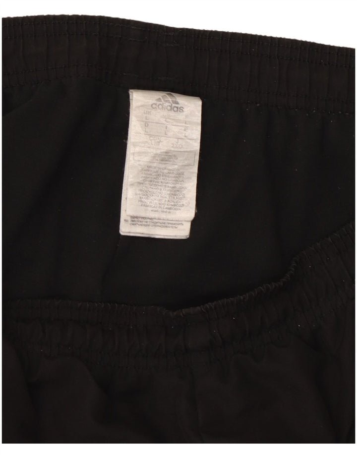 ADIDAS Pantalon de survêtement pour hommes Joggers Large Noir Polyester