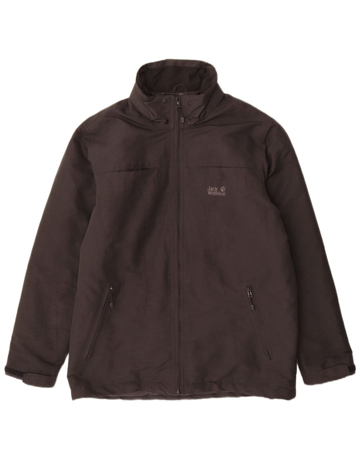 Jack Wolfskin Veste matelassée pour homme UK 40/42 Large Noir Polyester