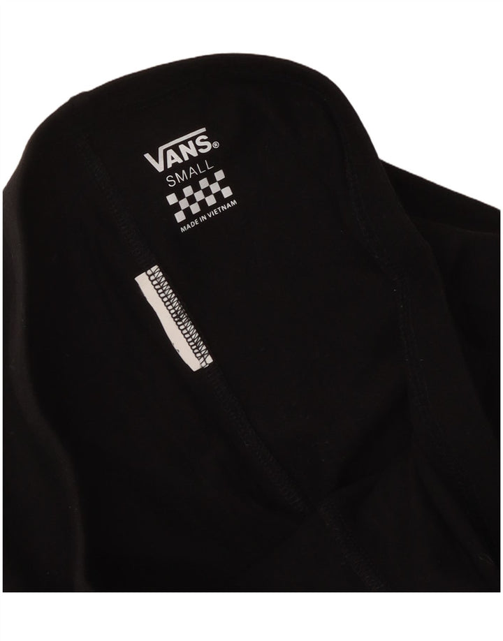 Vans Leggings graphiques pour femmes UK 10 Small Noir