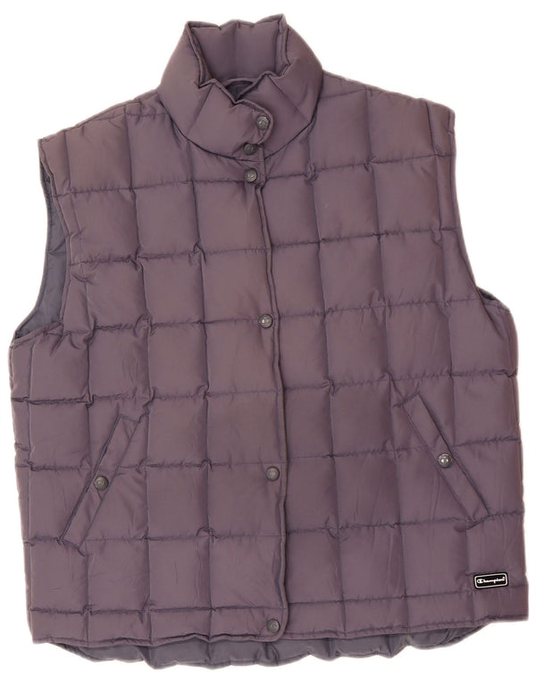 Champion Gilet rembourré femme UK 18 XL Gris Polyester