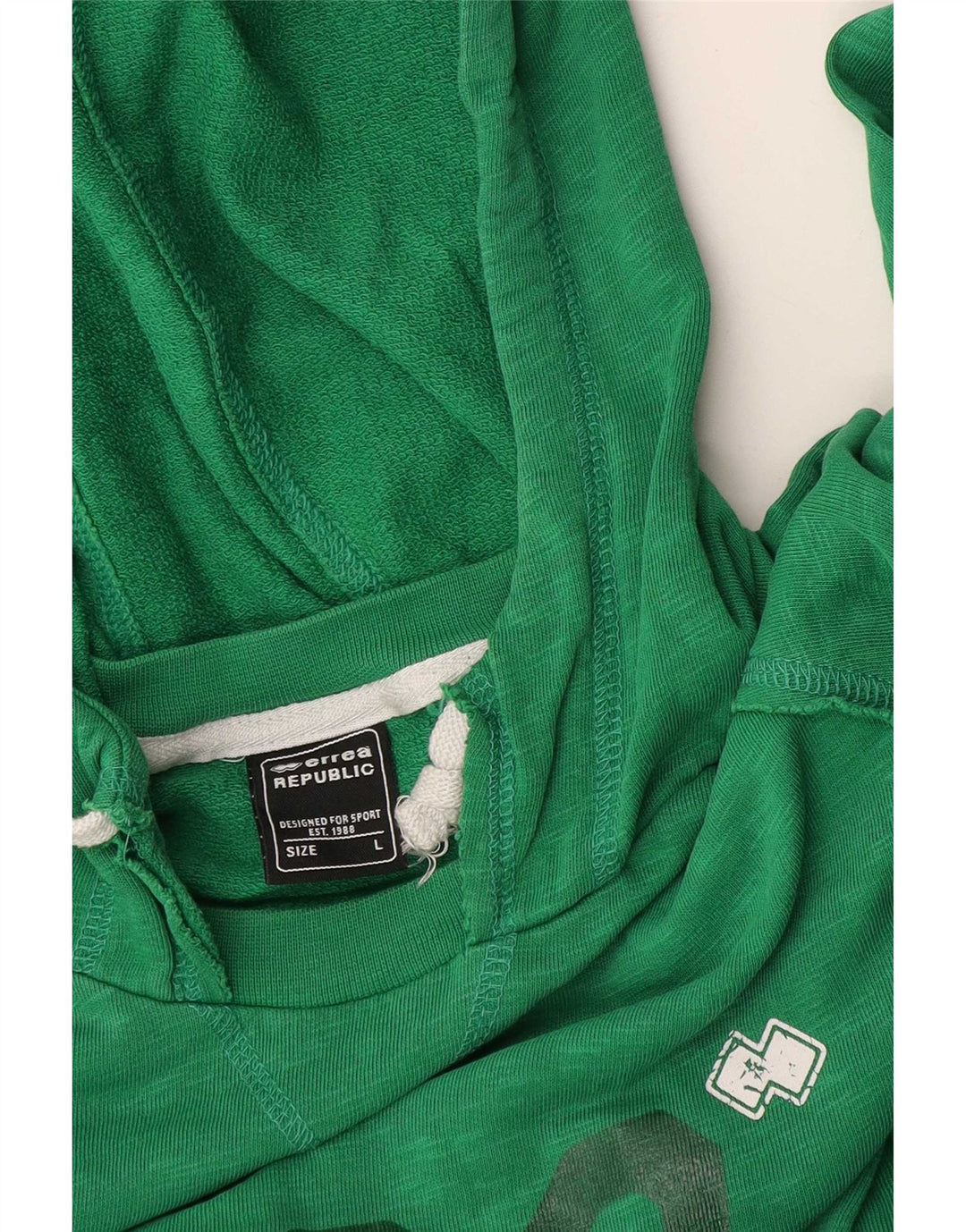 ERREA Pull à capuche graphique pour hommes, grand vert