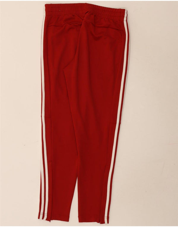 Adidas Pantalon de survêtement pour femme UK 12/14 Rouge moyen Polyester