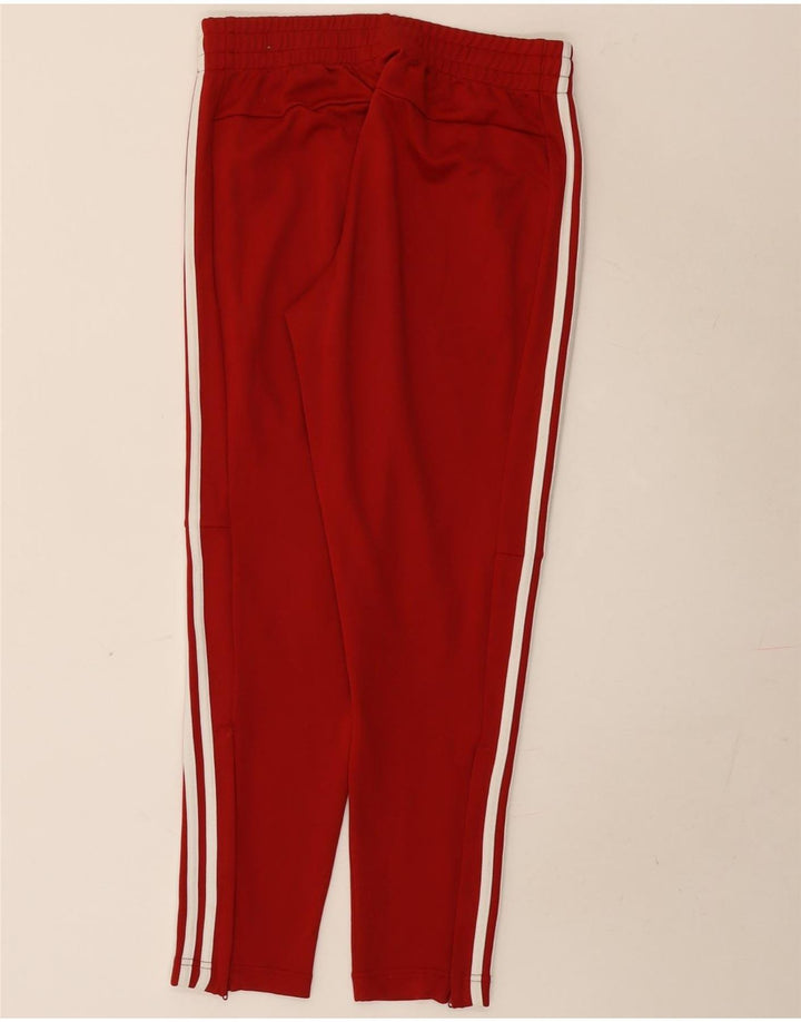 Adidas Pantalon de survêtement pour femme UK 12/14 Rouge moyen Polyester