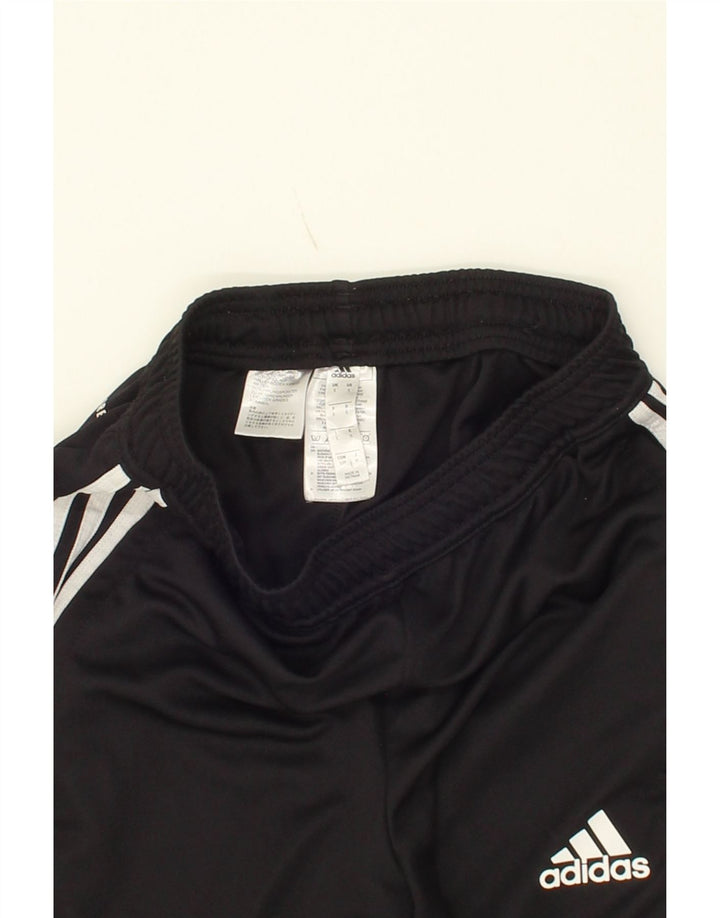 ADIDAS Womens Aeroready Tracksuit Trousers UK 8 Small Black Polyester Vintage Adidas and Second-Hand Adidas from Messina Hembry 