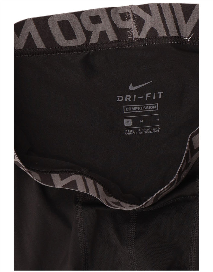 Legging Capri Compression Graphic Nike Homme Noir Moyen