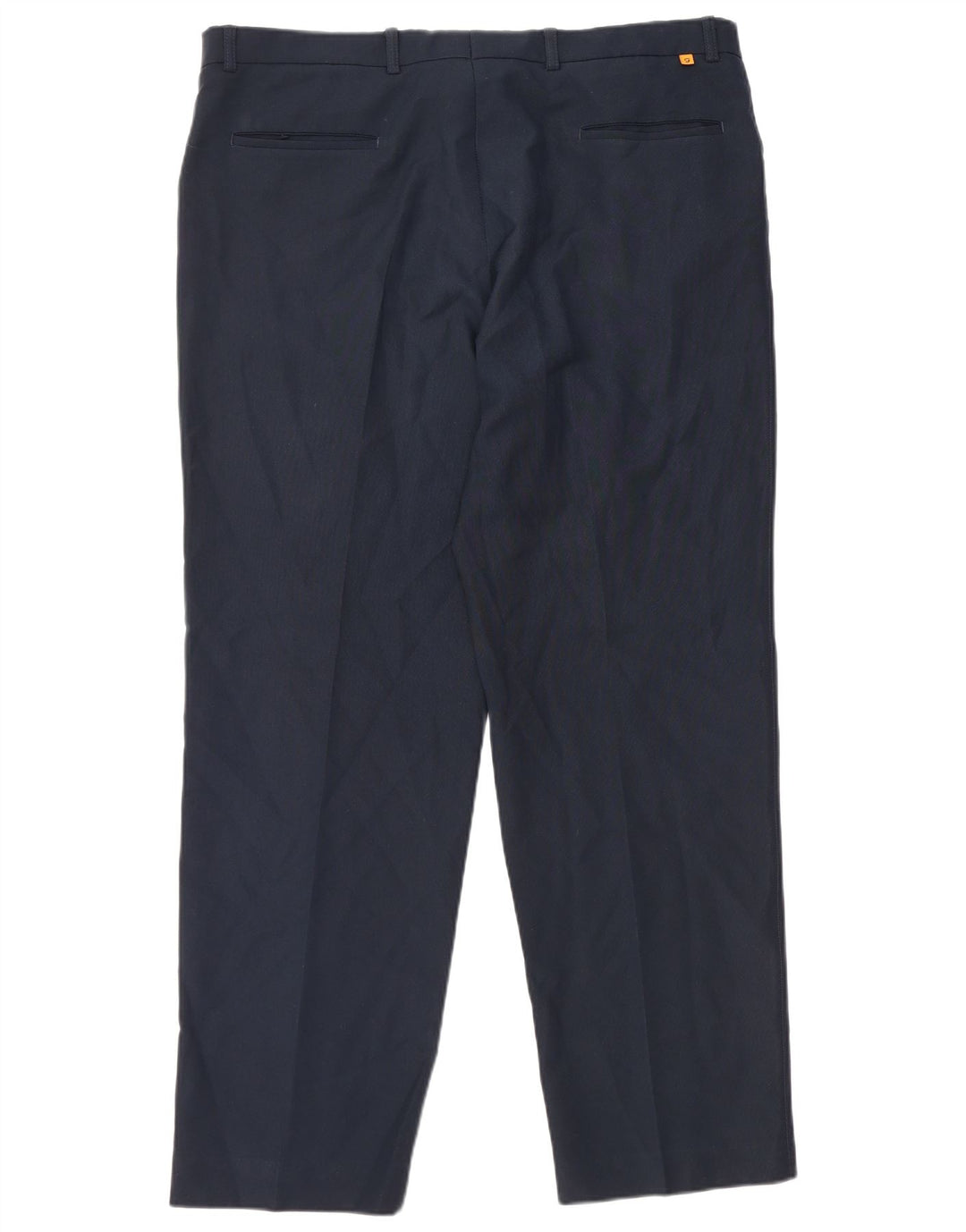 Farah Pantalon décontracté droit pour homme W38 L31 Bleu marine