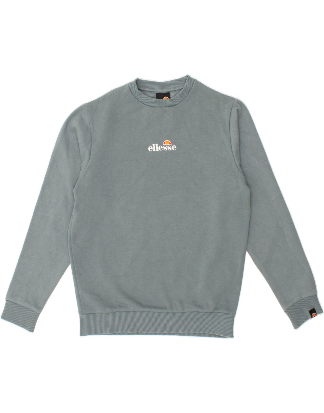 ELLESSE Womens Sweatshirt Jumper UK 8 Medium  Blue Cotton Vintage Ellesse and Second-Hand Ellesse from Messina Hembry 