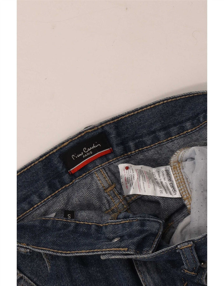 Pierre Cardin Short en jean pour homme Petit W29 Bleu Coton