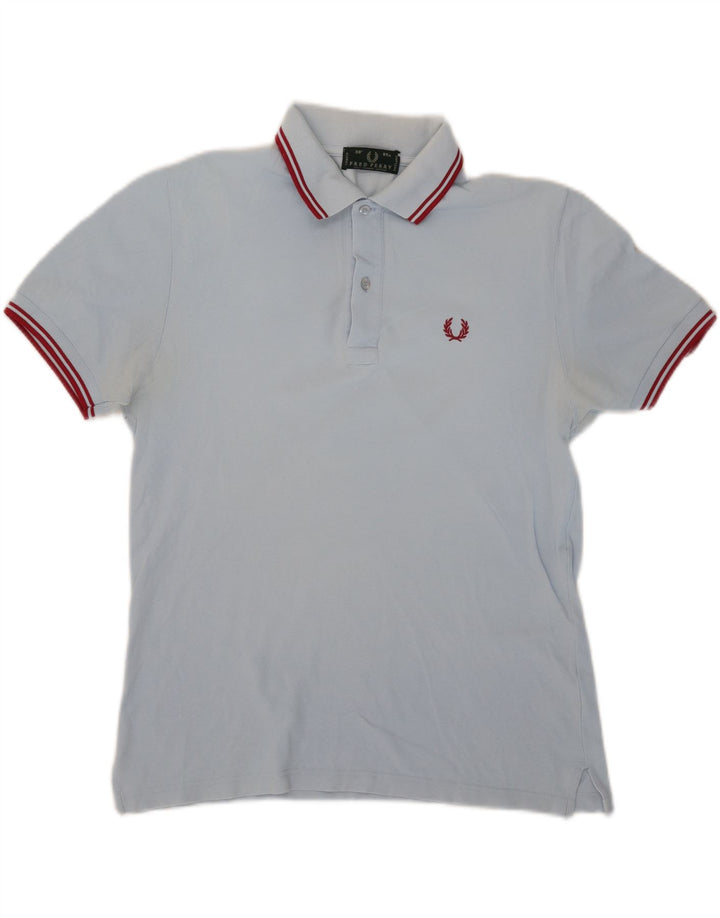FRED PERRY Polo Homme Petit Bleu Coton