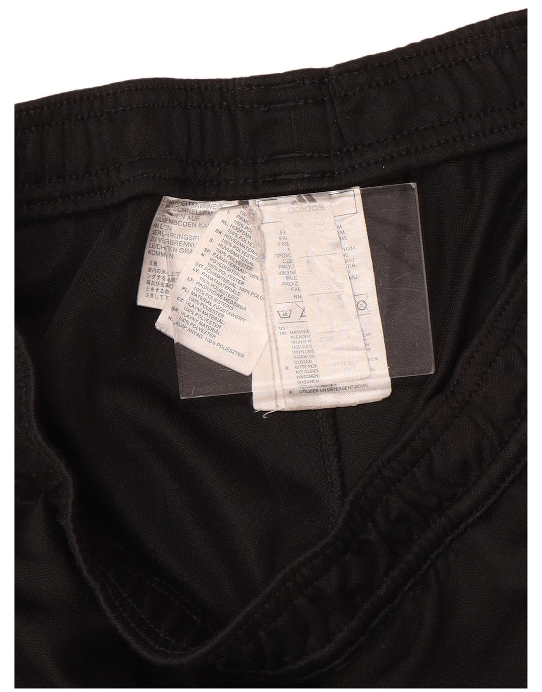 ADIDAS Pantalon de survêtement pour hommes Petit Noir Polyester