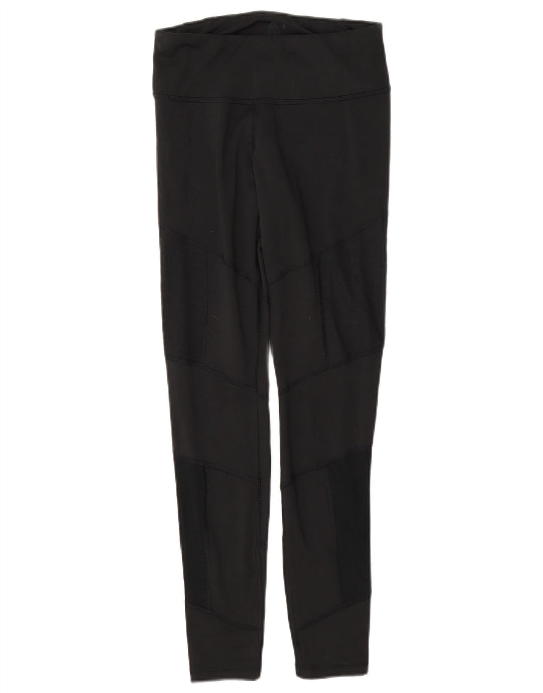Reebok Leggings Femme UK 8/10 Petit Noir Polyester
