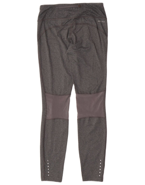 Legging Nike Dri Fit pour femme UK 10 Small Gris Polyester