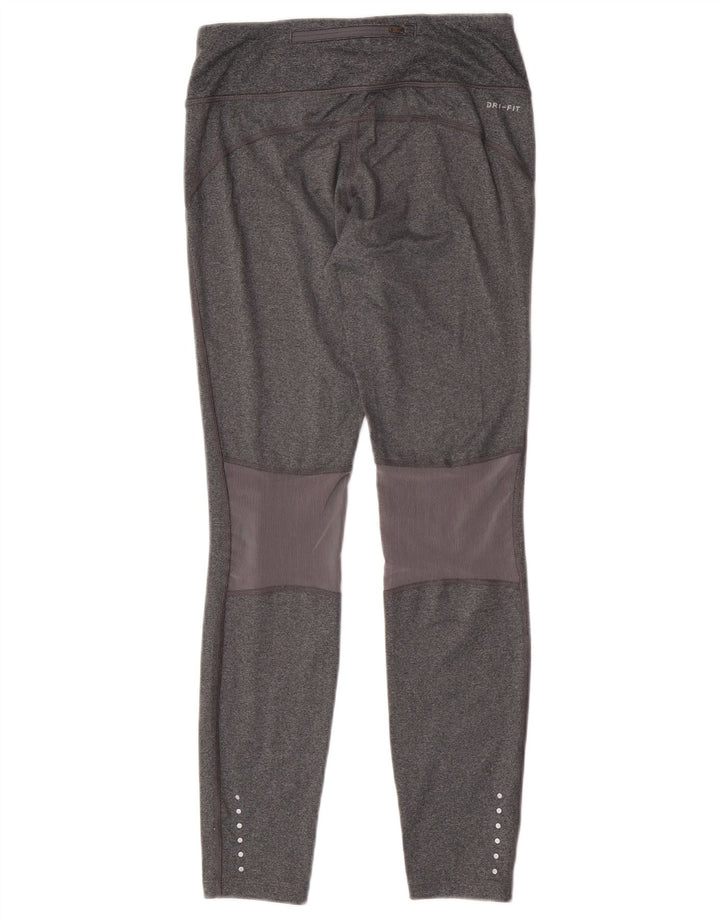 Legging Nike Dri Fit pour femme UK 10 Small Gris Polyester