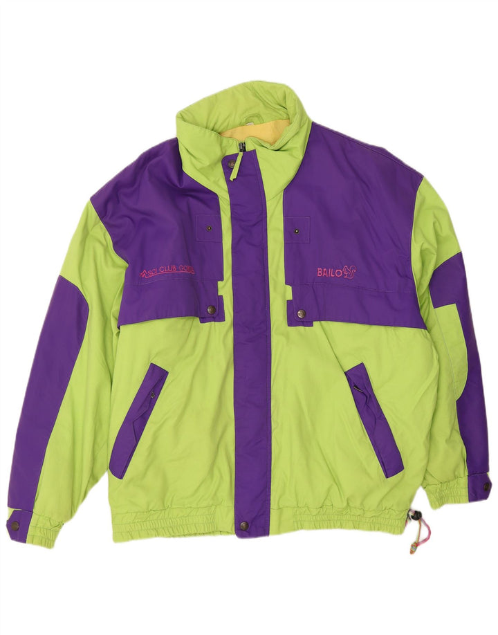 Bailo Veste de ski pour homme IT 54 2XL Vert Colourblock