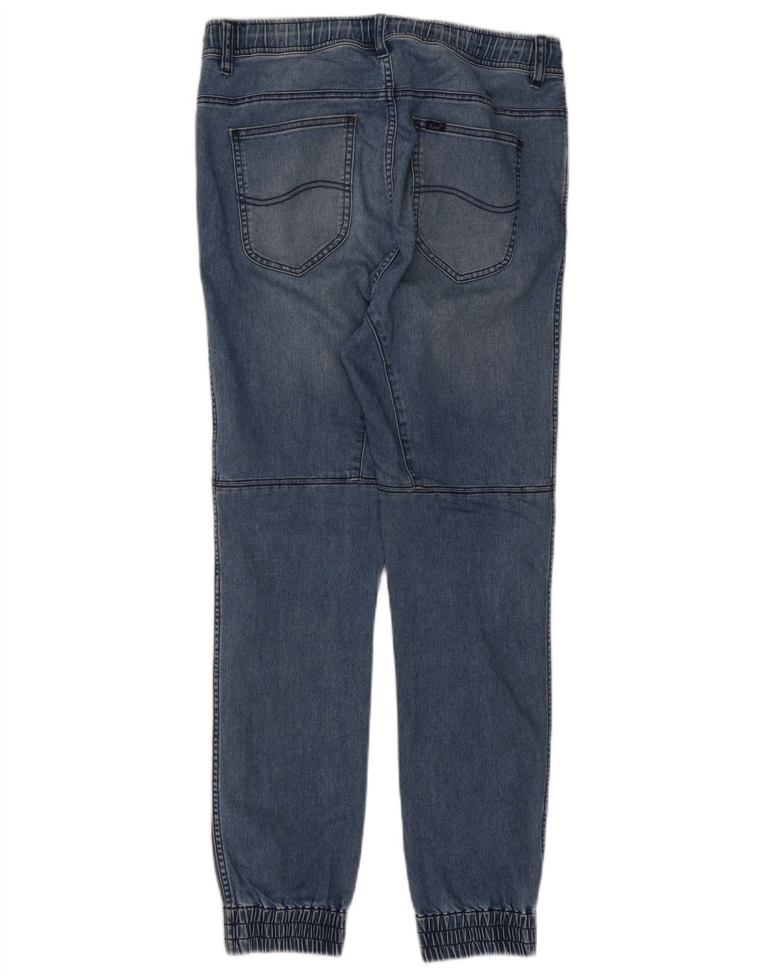 Lee Femme Joggers Slim Jeans Moyen W30 L29 Bleu Coton
