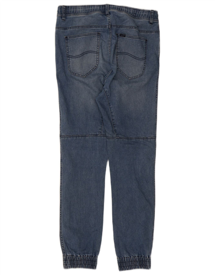 Lee Femme Joggers Slim Jeans Moyen W30 L29 Bleu Coton