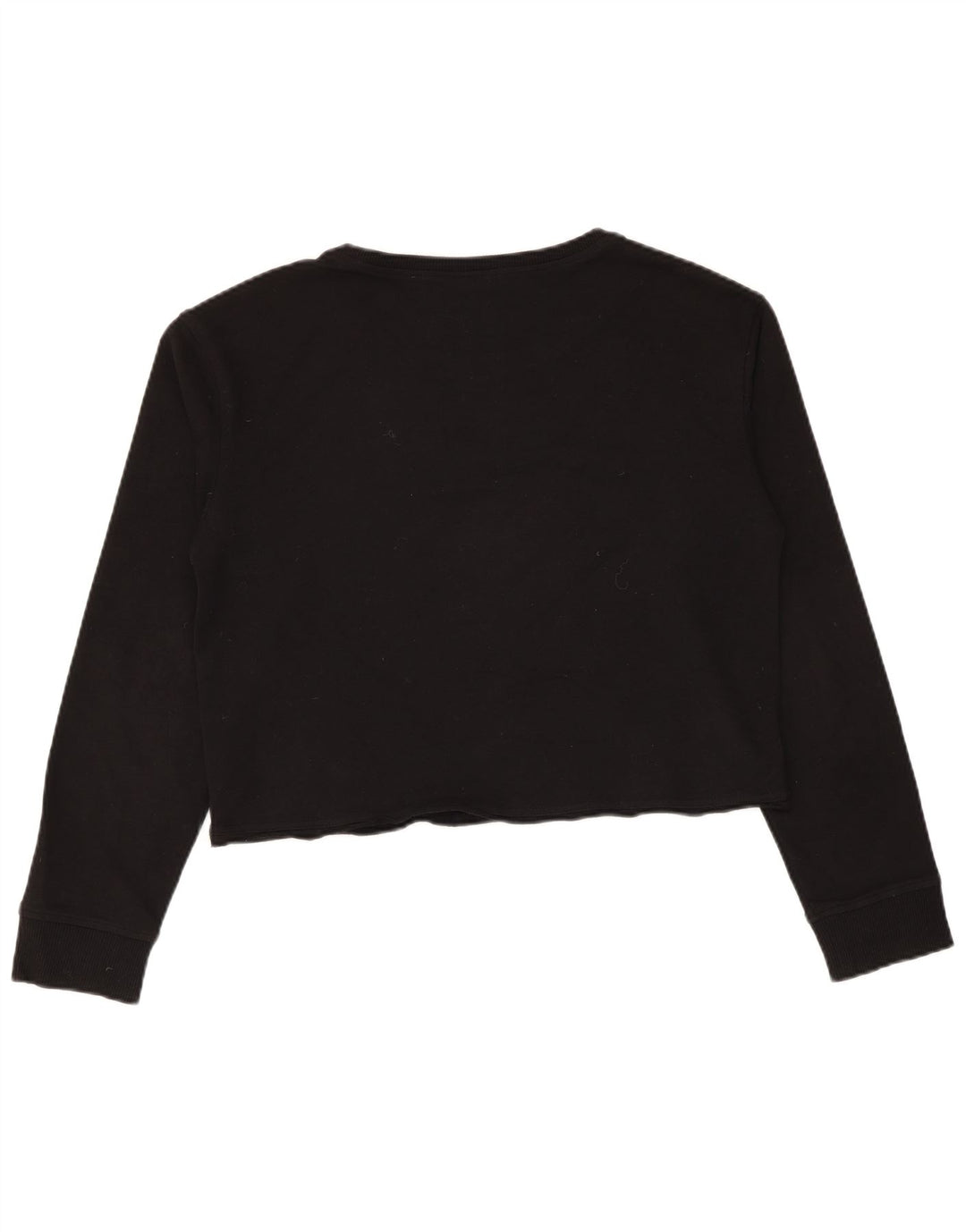 Vans Sweat-shirt court graphique pour femme UK 14 Noir moyen