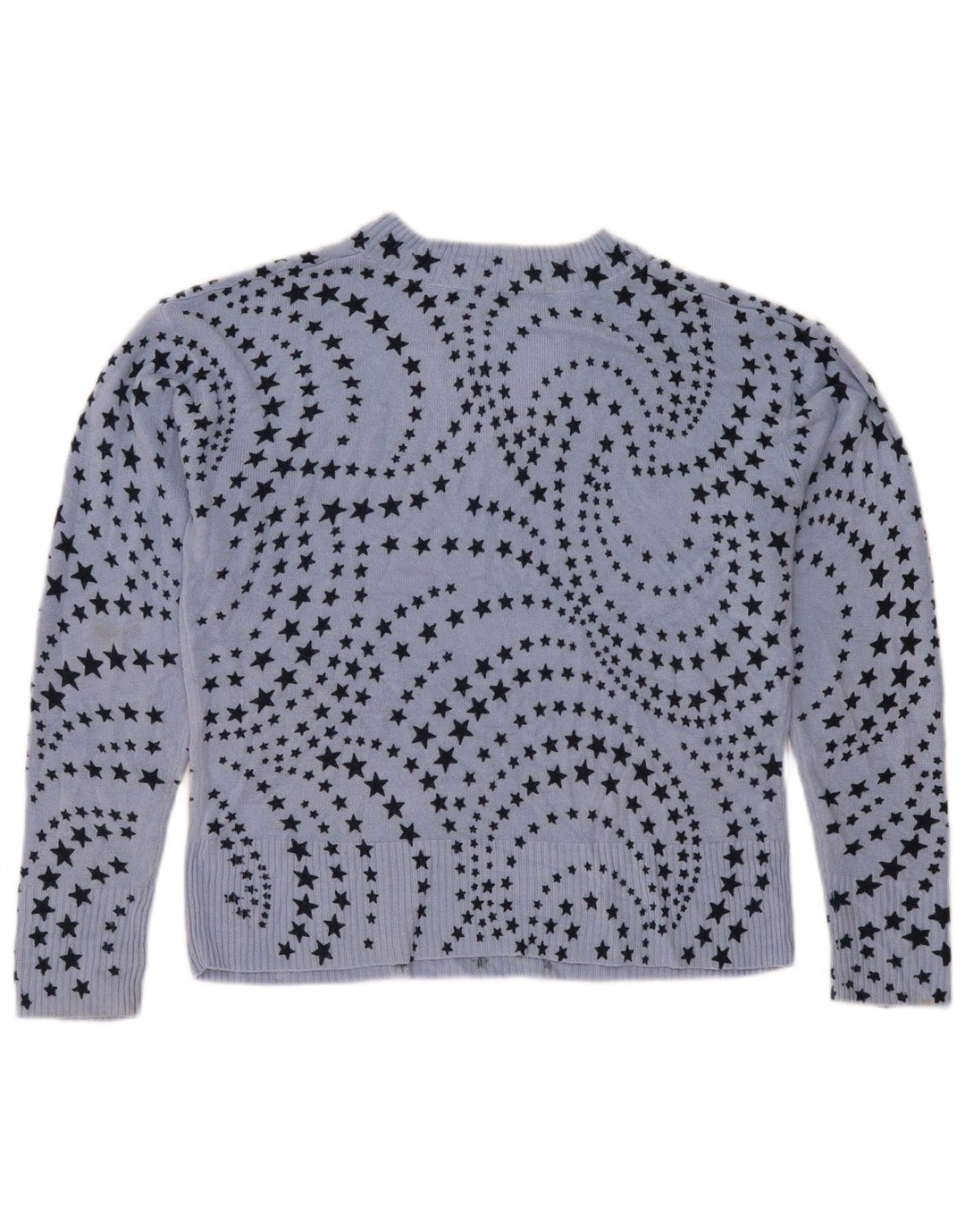 Marks & Spencer Pull à col en V pour femme Motif abstrait UK 12 Medium