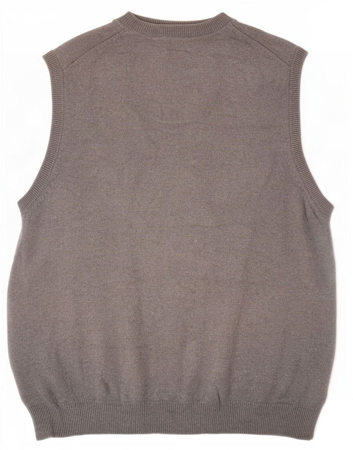 Marks & Spencer Débardeur coupe classique pour homme en coton gris Taille L