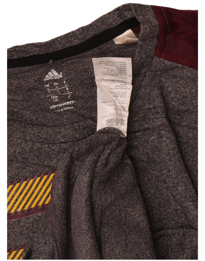 Adidas Hommes Arizona State Sun Devils Sweat Pull Grand Gris