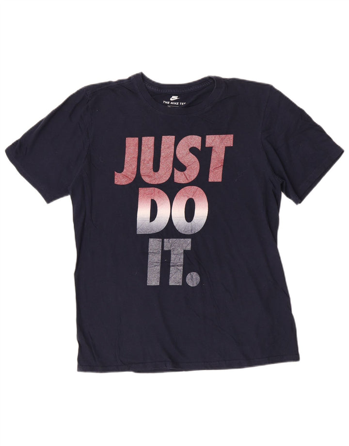 Nike Homme Athletic Cut Graphic T-Shirt Haut Bleu Marine Moyen