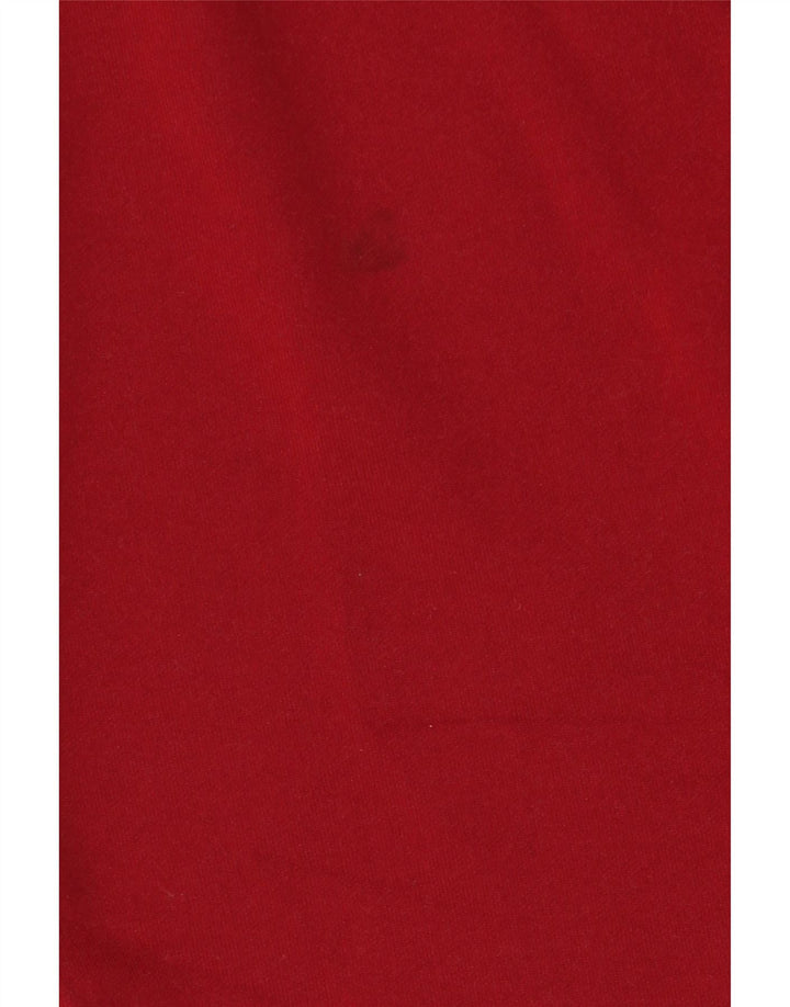 PUMA Haut à manches longues pour hommes en polyester color block petit rouge