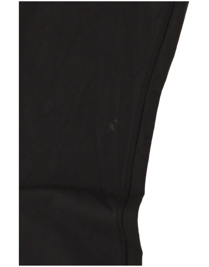REEBOK Leggings Femme UK 8/10 Petit Noir