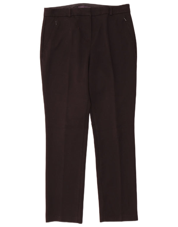 Marks & Spencer Pantalon décontracté moderne pour femme UK 14 Large W32 L30 Noir