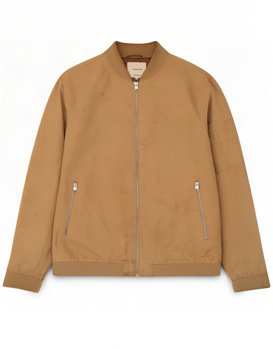 Jack & Jones Veste Bomber Homme UK 42 XL Beige Polyester
