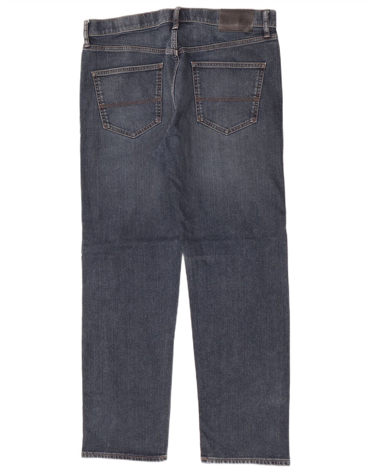 Marks & Spencer Jean droit coupe droite homme W36 L31 bleu coton