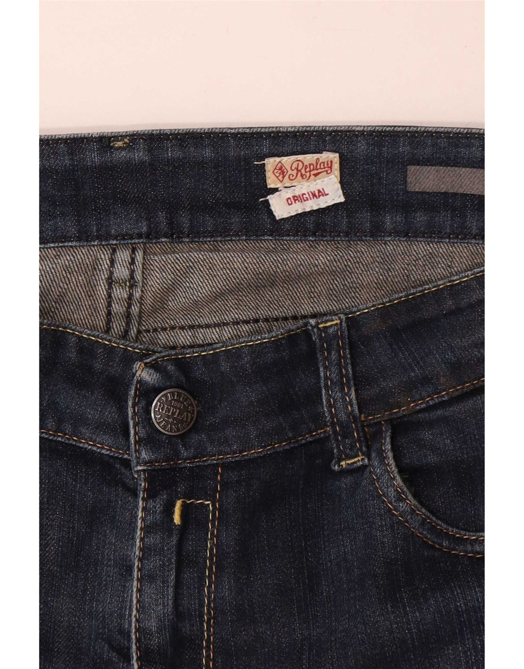 Replay Jean Droit Femme W35 L30 Bleu